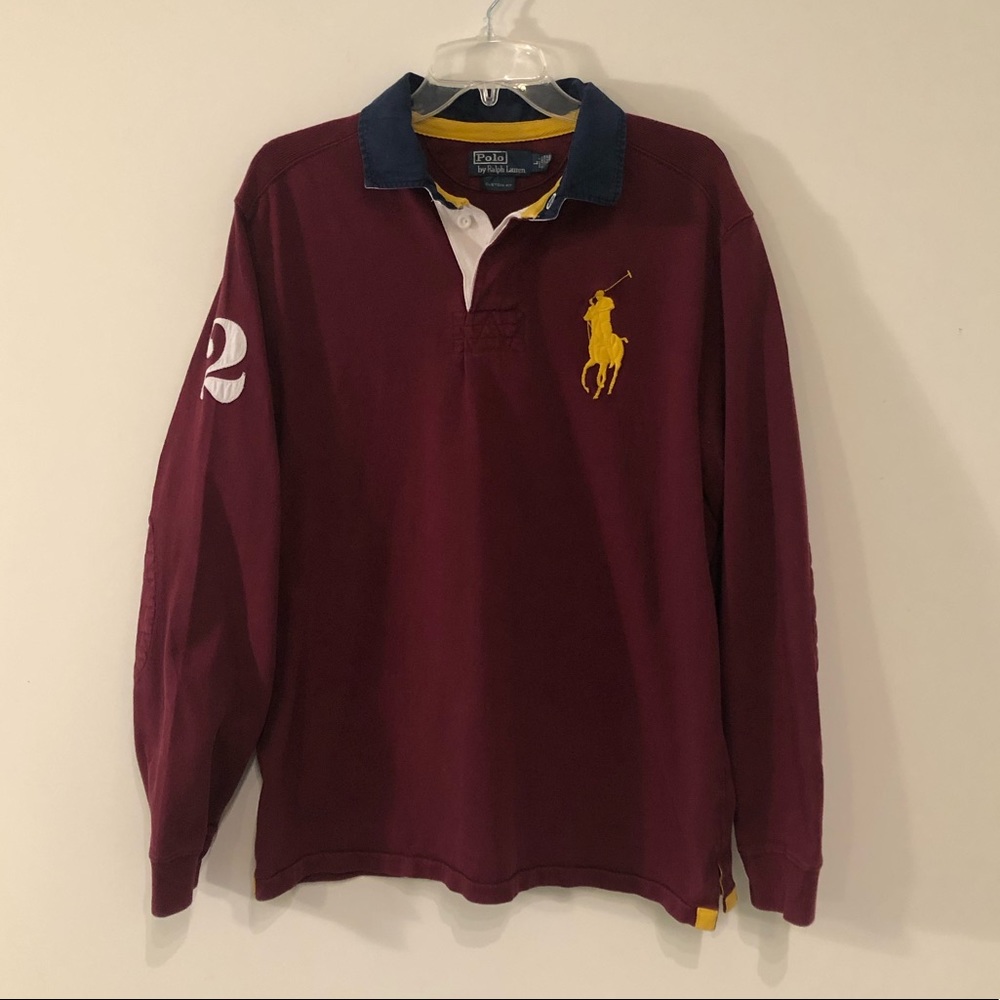 Classic Men’s Long Sleeve Polo Shirt